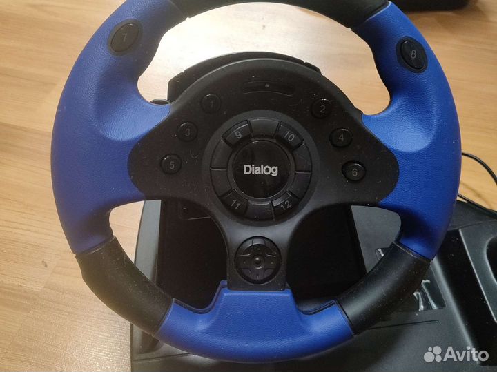 Игровой руль Dialog GW-21FB
