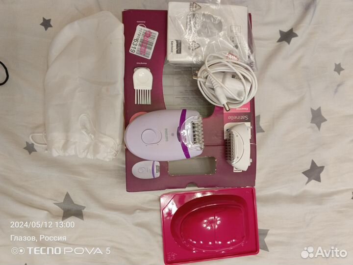 Эпилятор philips satinelle