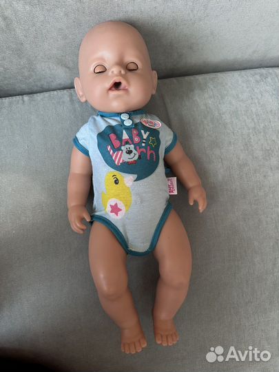 Кукла baby born с одеждой,мальчик оригинал