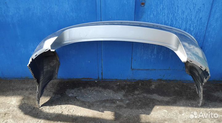 Заданий бампер Skoda rapid 2