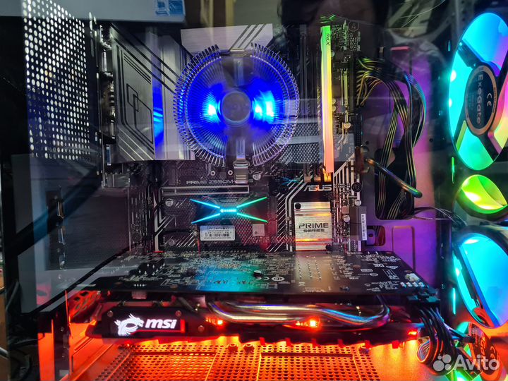 Процессор Intel Core i3-10100F BOX гарантия