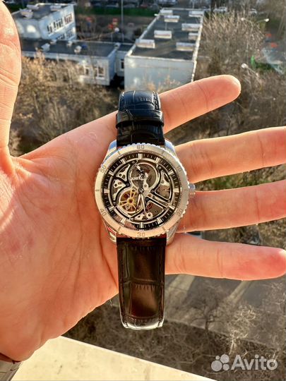 Механические часы скелетоны