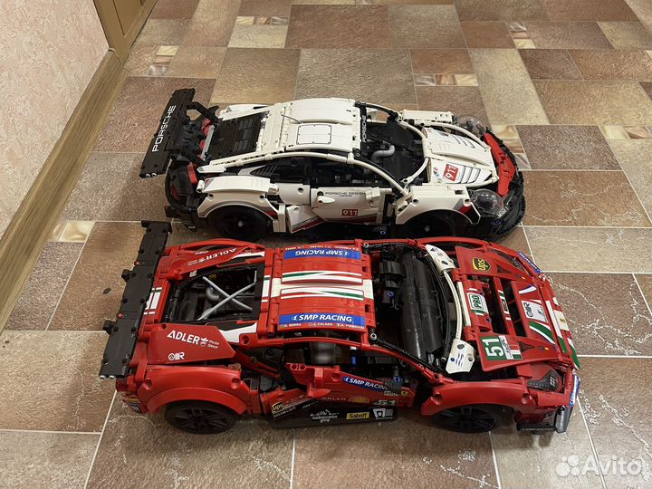 Lego technic 42125 и 42096