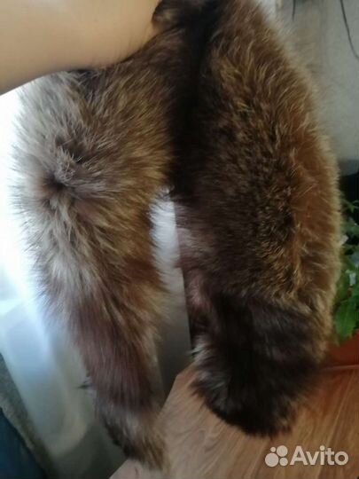 Воротники из песца. Состояние отличное