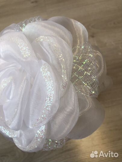 Банты белые в школу