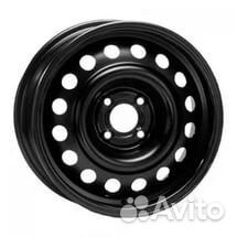 Диски лада xray/рено логан2 чёрные R15