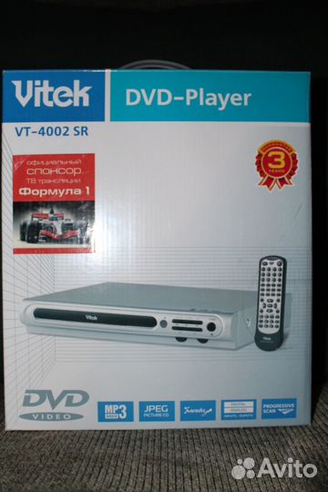 DVD-Плейер Vitek VT-4002 SR
