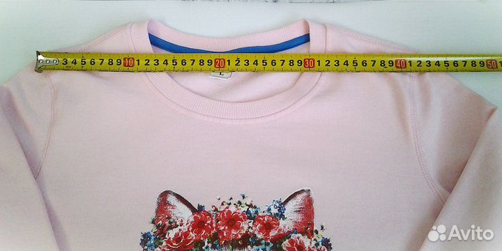 Свитшот с принтом р. L