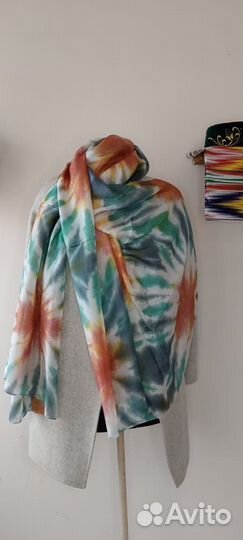 Шарфы Новые ручной работы 100 шёлк