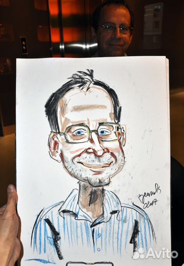 Шаржист на праздник