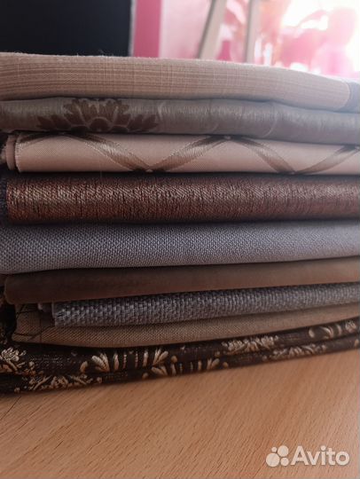 Остатки шторной ткани