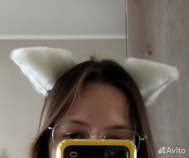 Кошачьи ушки ободок