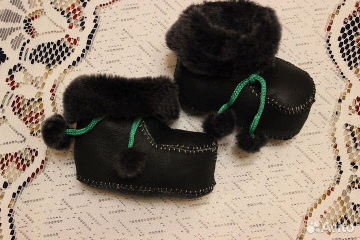 Пинетки зимние теплые