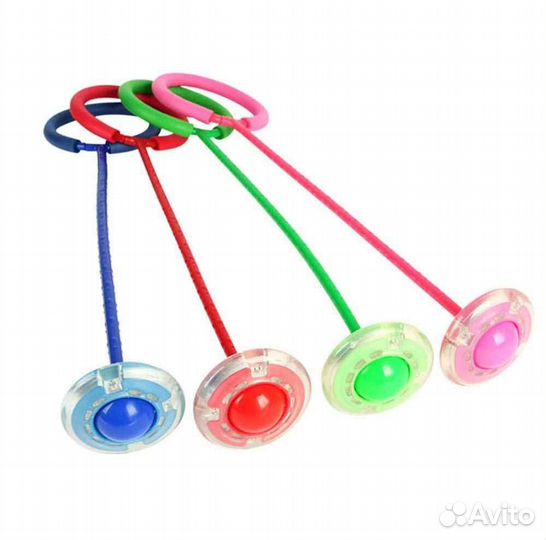 Нейроскакалка светящиеся на ногу