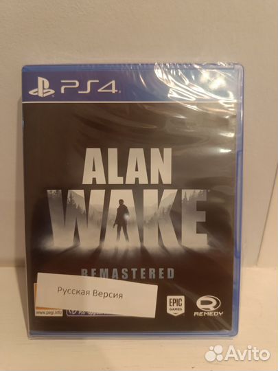 Alan wake. Remastered. Ps4