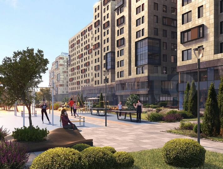 Апартаменты-студия, 23,2 м², 7/13 эт.