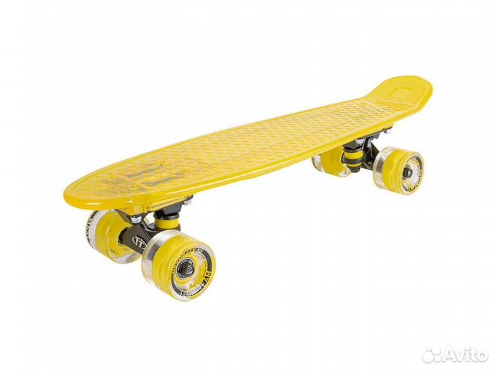 Скейтборд 113427 пластик Transparent 22