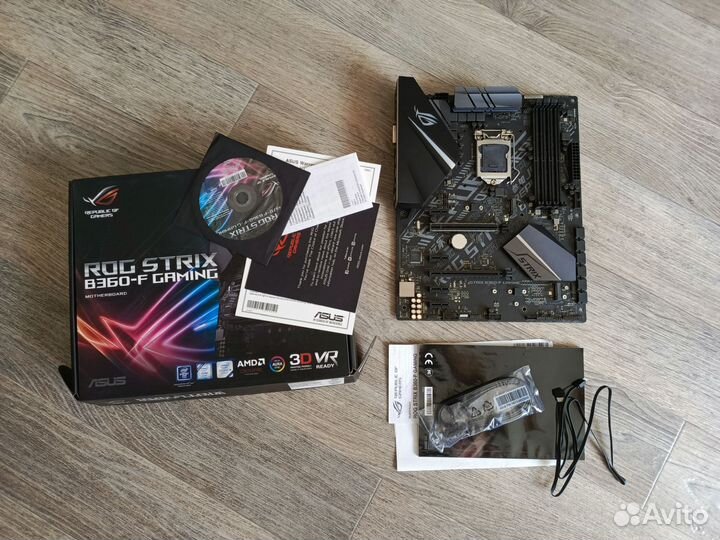 Материнка Asus ROG Strix B360-F Gaming
