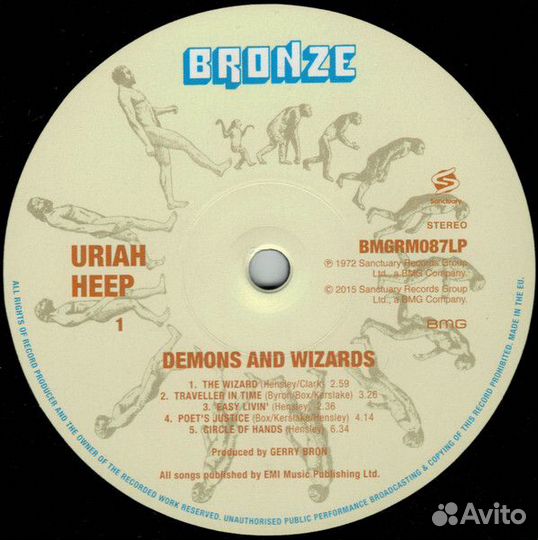 Uriah Heep / Demons And Wizards (LP)
