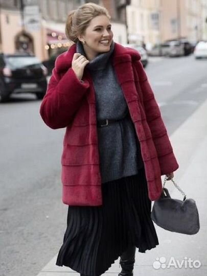 Шуба Anse искусственный мех