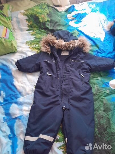 Зимний костюм для мальчика 92