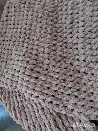 Плед из Alize puffy(Ализе пуффе)