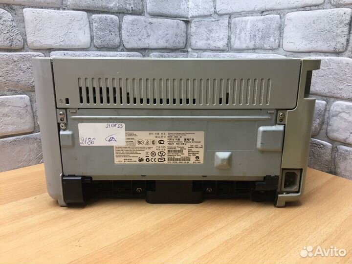 Лазерный принтер HP LaserJet P1005. Новый картридж