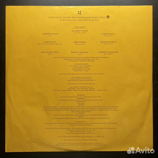 Earth, Wind & Fire - Raise (Япония 1981г.)