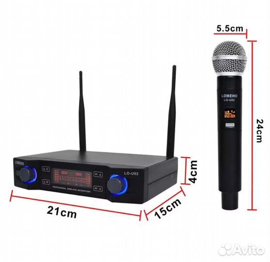 Радиомикрофоны. Реплика Shure