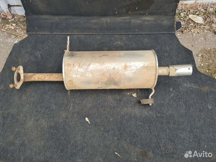 Глушитель задняя часть глушителя Mazda 2 DE