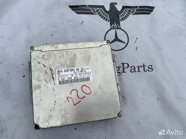 Блок управления двигателем Mercedes M113 w220