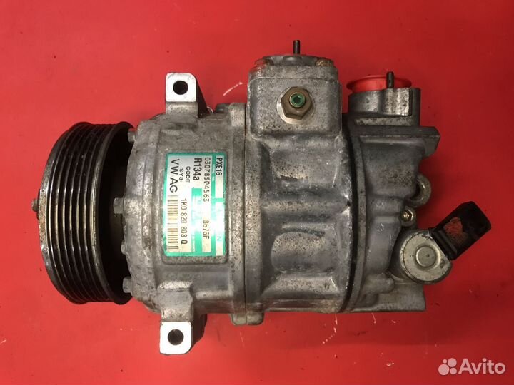 Компрессор кондиционера Volkswagen Passat B6 BXE
