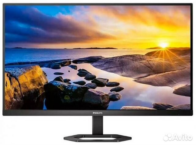 Монитор 27 philips 27E1N5300AE Black с поворотом э