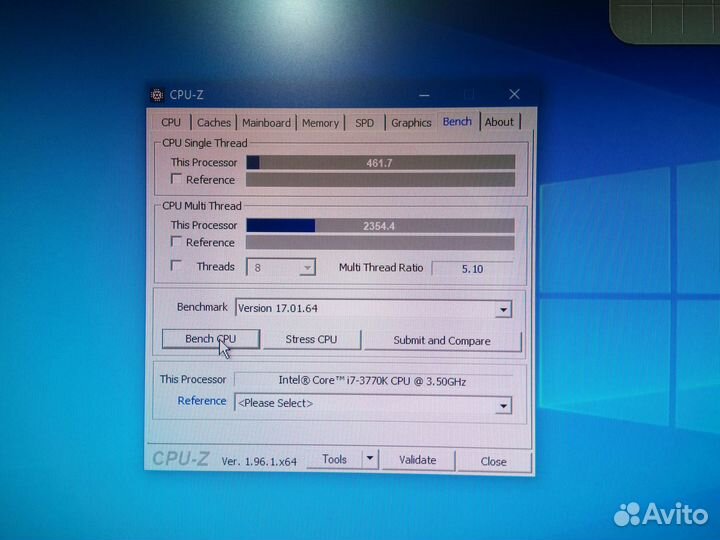 Процессор Intel i7 3770k (LGA1155) скальпированный