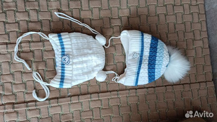 Шапочки для новорожденных