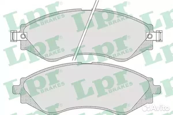 Колодки тормозные дисковые