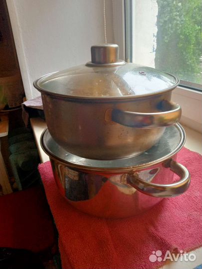 Кастрюля из нержавейки