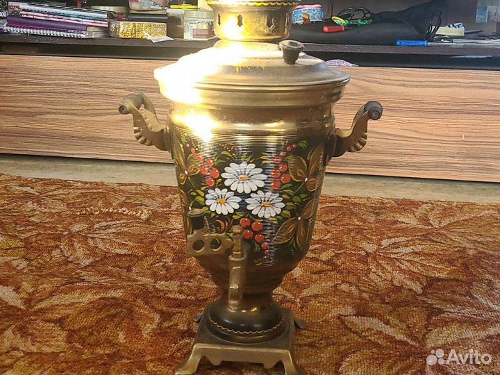 Самовар электрический расписной