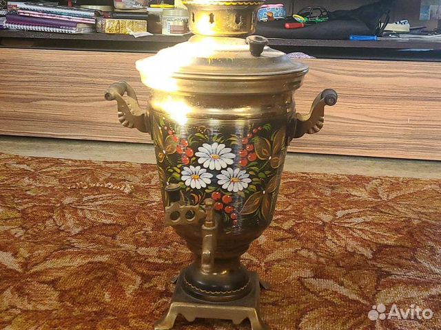 Самовар электрический расписной