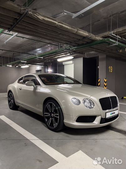 Bentley Continental GT 4.0 AT, 2013, 60 500 км