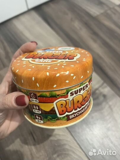 Настольная игра бургер (Super burger)