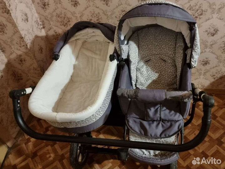 Коляска для двойни Indigo Charlotte '18 Duo