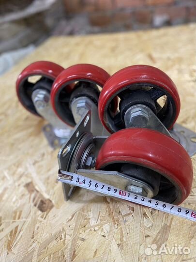 Колеса поворотные для тележки транспортировочной