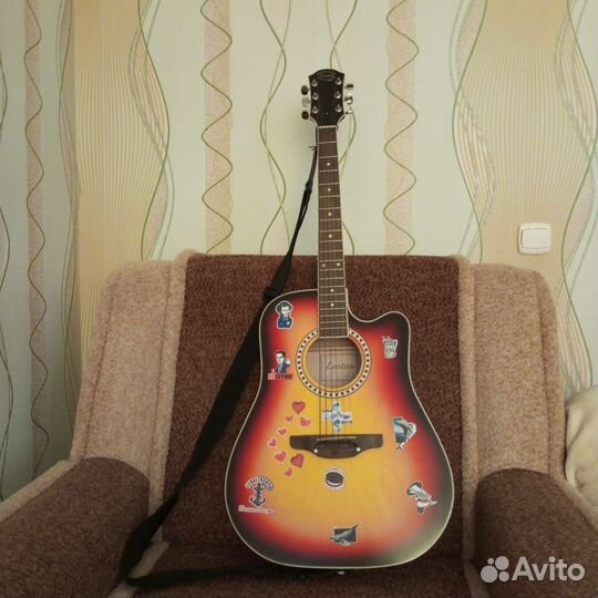 Акустическая гитара leoton