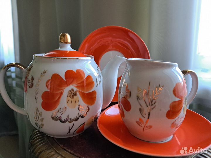 Советский чайный сервиз 