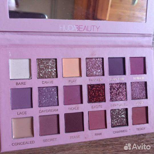 Палитра теней 18 оттенков новая