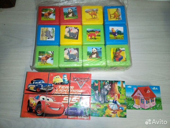 Игрушки развивающие, макси-пазлы, и др