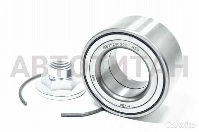 Подшипник ступицы колеса перед прав/лев hyundai so