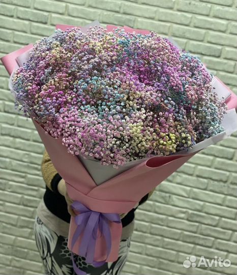 Гипсофила букет цветы