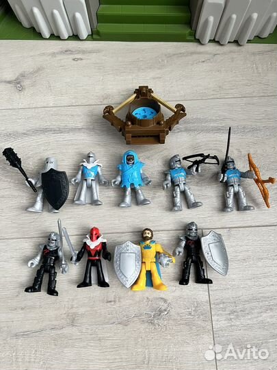 Игровой замок с рыцарями